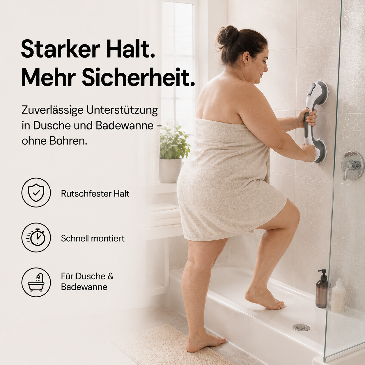 WaveSafe Duschgriff