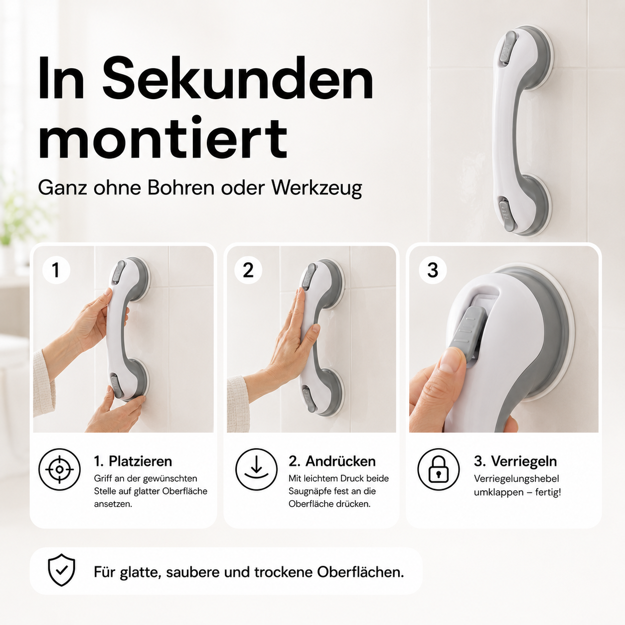 WaveSafe Duschgriff