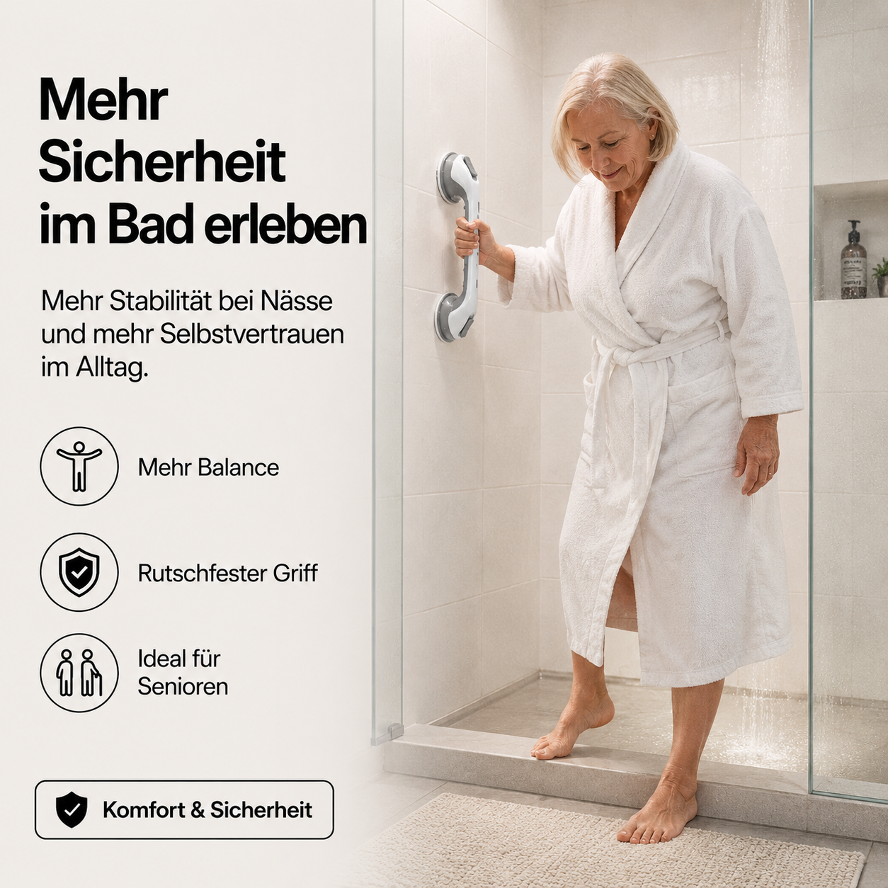 WaveSafe Duschgriff