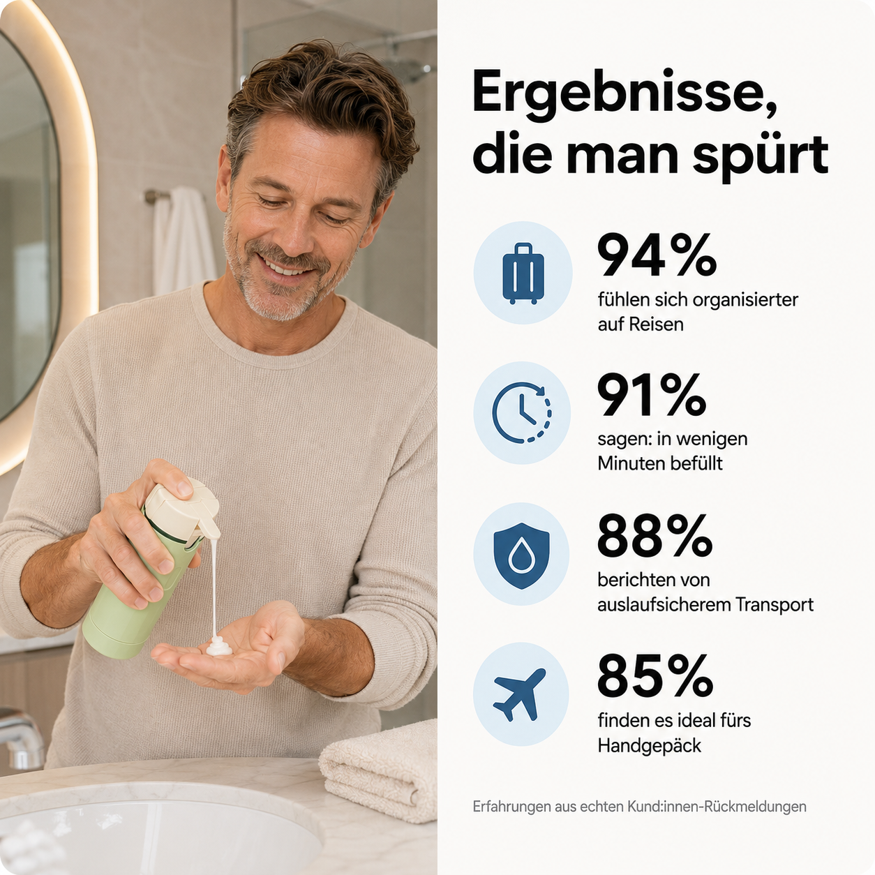 Wave 4-IN-1 REISESPENDER