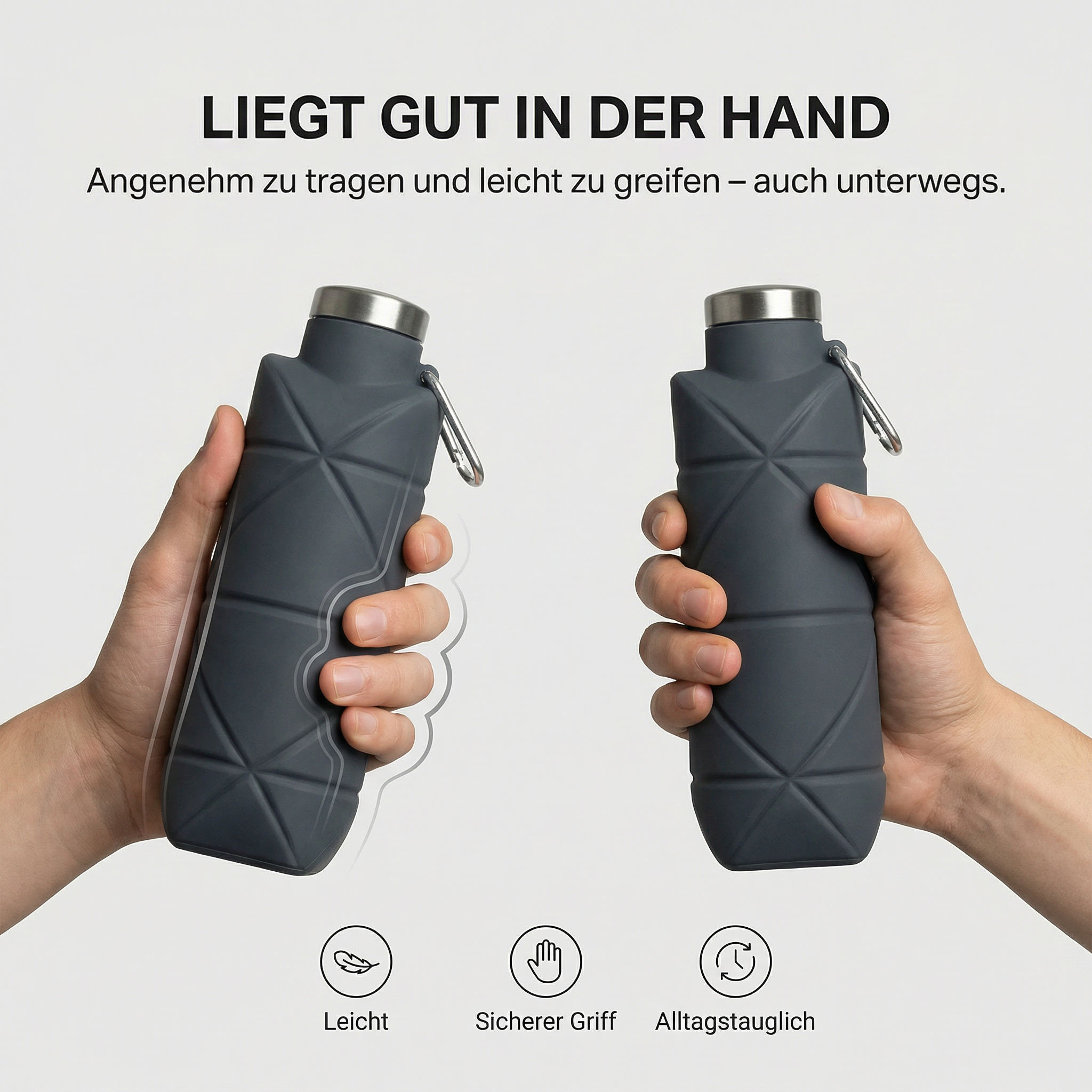 AquaFold - Faltbare Wasserflasche